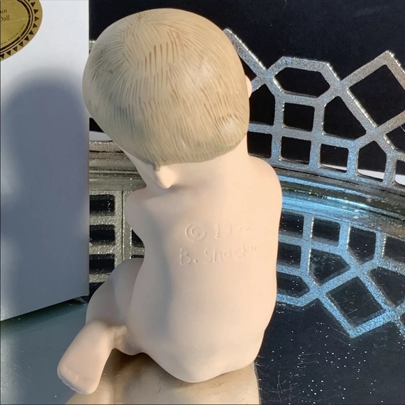 Pouting Sam Doll Hand Painted Porcelain Bisque Shackman Vintage NOS #N1 - Picture 4 of 8